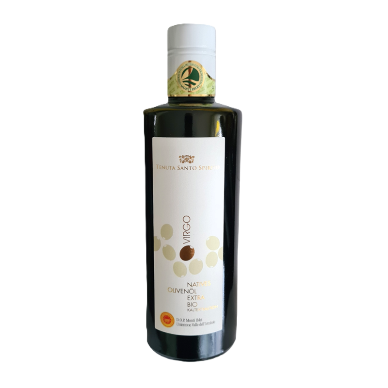 BIO Olivenöl nativ extra Monti Iblei DOP Valle dell Irminio - Tenuta Santo Spirito